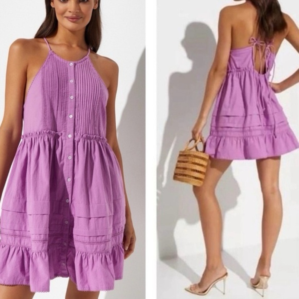 Free People Desert Days Dress | Dramatic Orchid